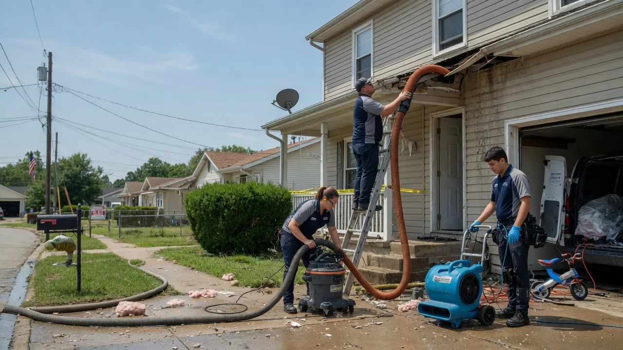 Water Damage Restoration in Rudolph, OH near me